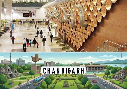 Chandigarh to Delhi Taxi Service