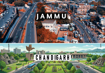Chandigarh to Jammu Taxi Service