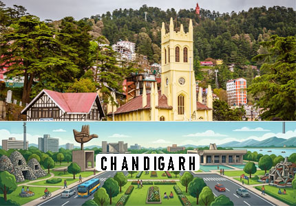 Chandigarh to Shimla Taxi Service